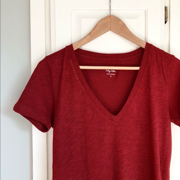 J. Crew Tops - J. Crew Cotton Vintage Tee (Burnt Orange)